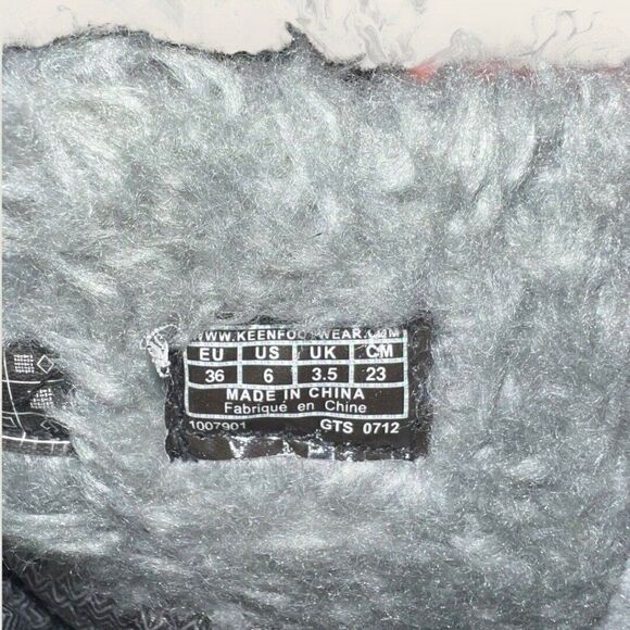 Keen Dry Warm 200 Gram Insulated Waterproof Ivory Gray Snow Boots Women Size 6 - Picture 11 of 11